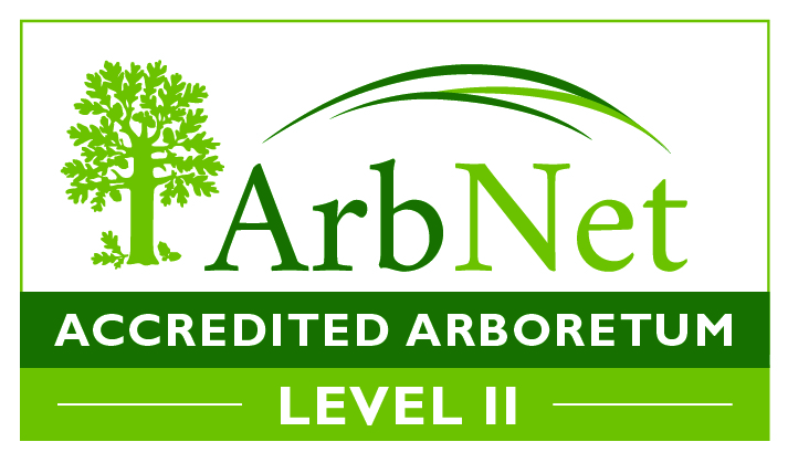 Picture of level II accredited arboretum award from ArbNet