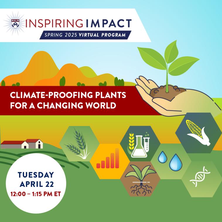 Climate-Proofing Plants for a Changing World Event Logo