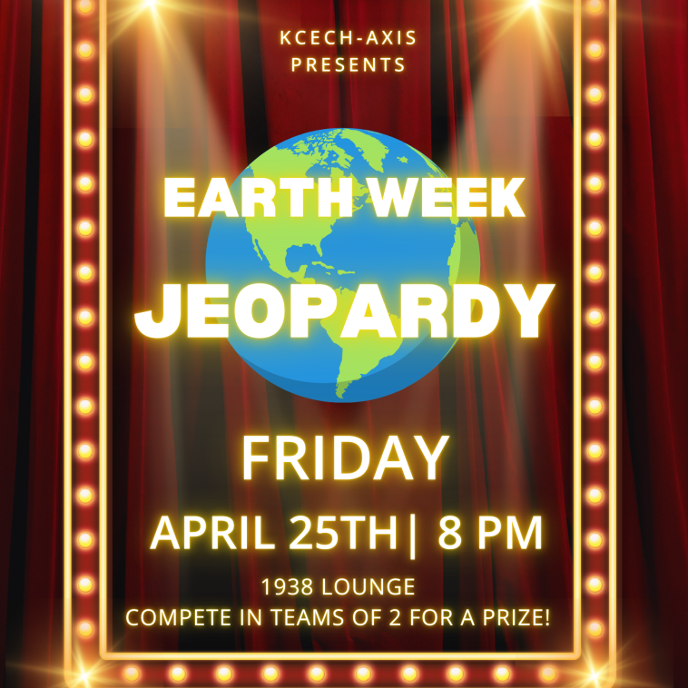 Red and yellow elegant flyer with yellow and white text at the top, center and bottom of the flyer. Illustration of the planet earth behind the center text. 