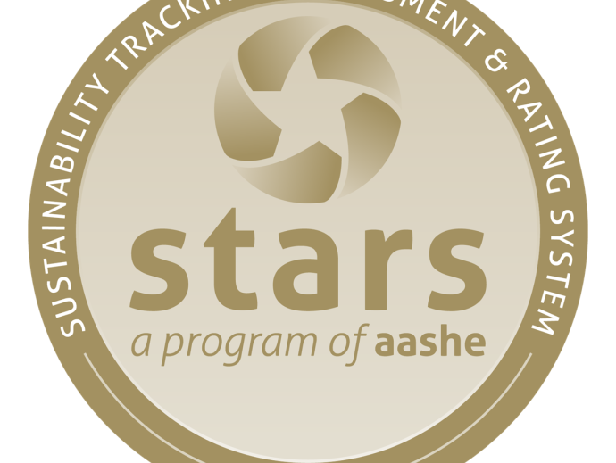 Seal of gold certification from STARS AASHE